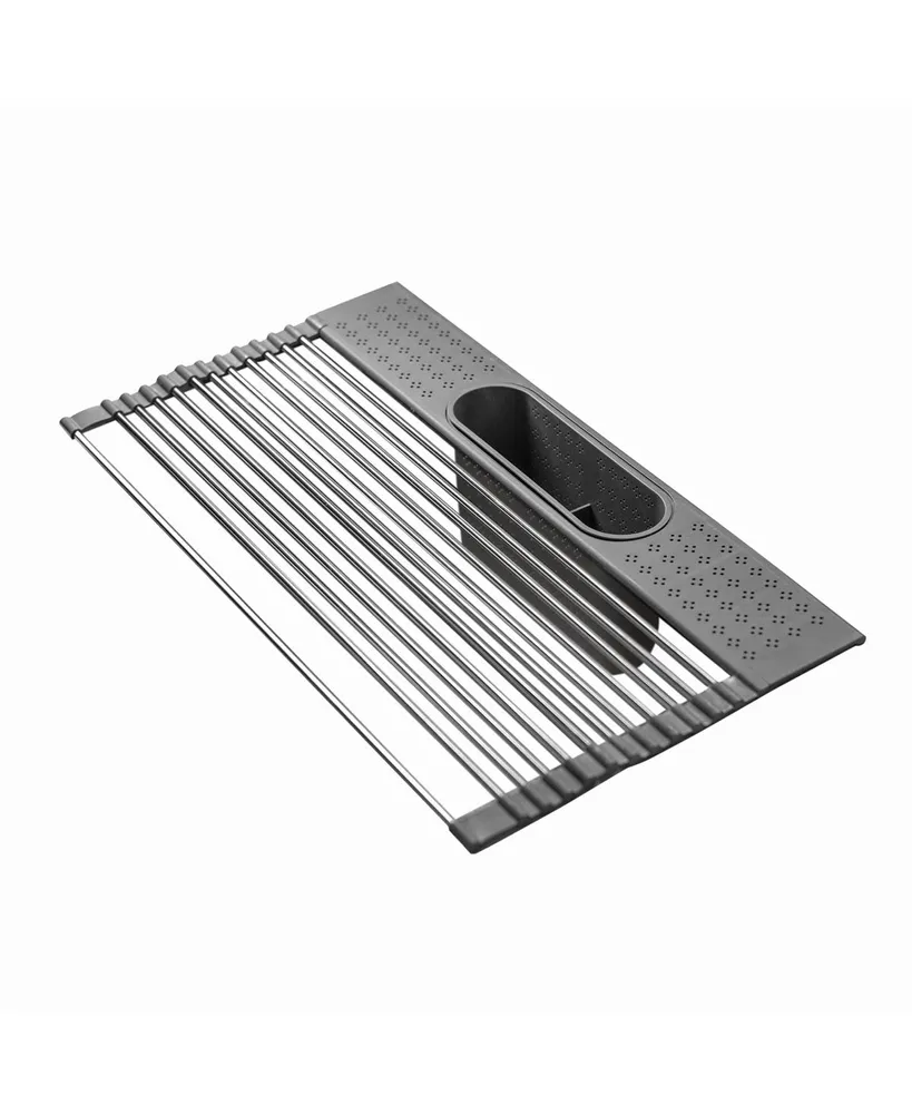 Grand Fusion Over The Sink Drying Rack (Flat Bar) Black