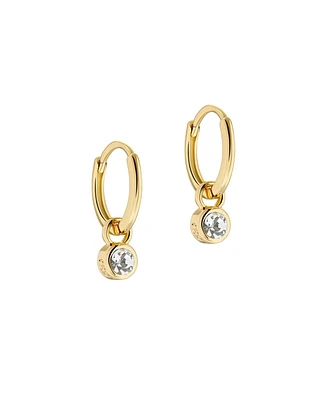 Ted Baker Jewelry Sinalaa: Crystal Huggie Earrings For Women