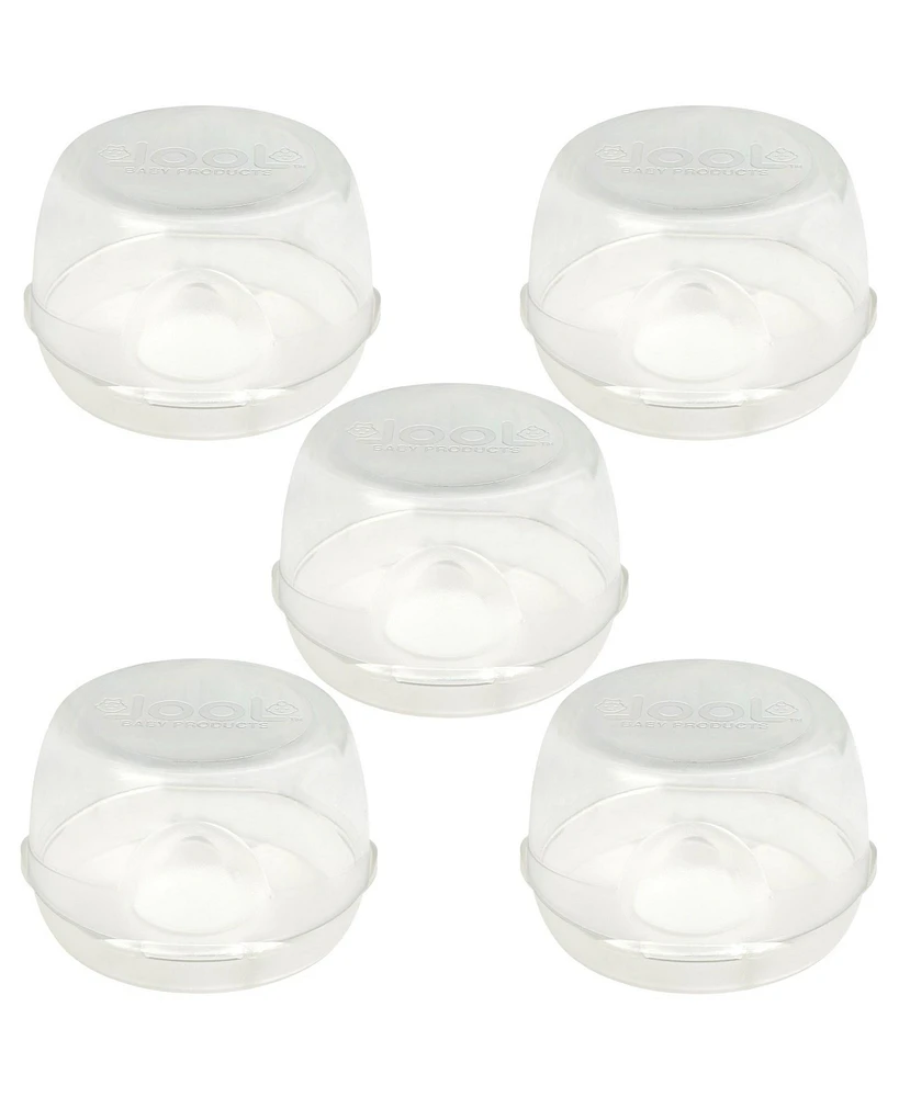 Jool Baby Toddler Stove Knob Covers, Universal Design, Ultra-Clear - Baby Safety (5 Pack)