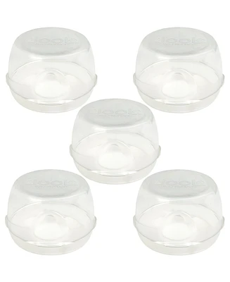 Jool Baby Toddler Stove Knob Covers, Universal Design, Ultra-Clear - Baby Safety (5 Pack)