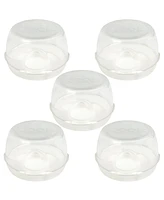 Jool Baby Toddler Stove Knob Covers, Universal Design, Ultra-Clear - Baby Safety (5 Pack)