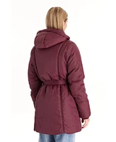 Modern Eternity Maternity Rachel - 3 1 Coat With Belt