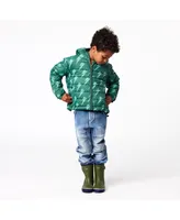 Snapper Rock Boys Toddler|Child Native Bolt 2 1 Puffer Jacket