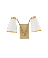 Trade Winds Lighting Trade Winds Maya 2-Light Wall Sconce