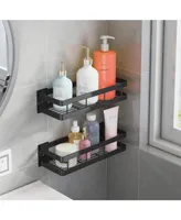 Innovaze Kitchen Hanging Basket Storage Organizer Holder Bathroom Shelf Wall Mounte