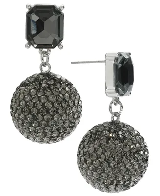 On 34th Pave Fireball Drop Earrings, Created for Macy's