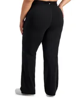 Id Ideology Plus Size Flex Stretch Active Yoga Pants, Created for Macy's