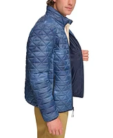 Bass Outdoor Men's Delta Diamond Quilted Packable Puffer Jacket