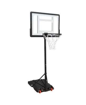 Sugift Height-Adjustable Portable Basketball Hoop System