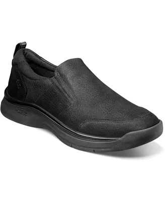 Nunn Bush Men's Mac Leather Moc Toe Slip-On Shoes