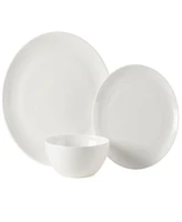 Mikasa Mirabel Vegan Bone Chip Resistant 12 Piece Dinnerware Set, Service for 4