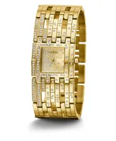 Guess Women's Analog Gold-Tone Stainless Steel Watch 22mm - Gold