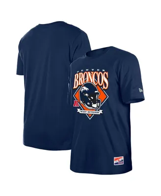 Men's New Era Navy Denver Broncos Team Logo T-shirt