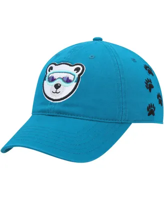 Men's Explore Blue Polar Bear Dad Adjustable Hat