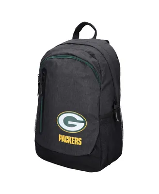 Youth Boys and Girls Foco Black Green Bay Packers Bold Color Backpack