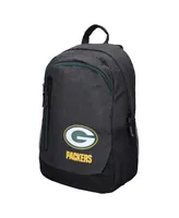 Youth Boys and Girls Foco Black Green Bay Packers Bold Color Backpack