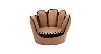 Household Five Fingers Baseball Glove Shaped Kids Leisure Upholstered Sofa Chair