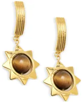 Nectar Nectar New York 18k Gold-Plated Matahari Sunny Drop Earrings