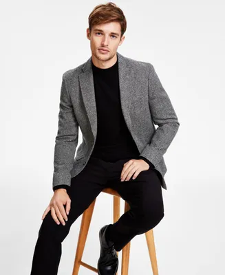 Tommy Hilfiger Men's Modern-Fit All Wool Sport Coats