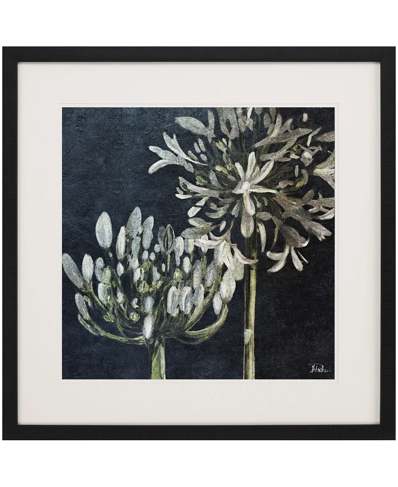 Midnight Lilies Ii Framed Art