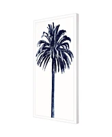 Palm Tree Blue Iii Framed Art