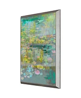 Reeds And Lilies Ii Framed Art