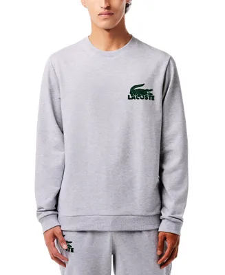 Lacoste Men's Pajama Fleece Indoor Sweatshirt