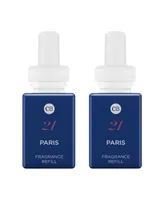 Pura and Capri Blue - Paris - Fragrance for Smart Home Air Diffusers - Room Freshener - Aromatherapy Scents for Bedrooms & Living Rooms