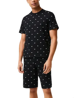 Lacoste Men's 2-Pc. T-Shirt & Shorts Pajama Set