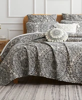 Southshore Fine Linens Ashanti 7 Piece Quilt Set, Full/Queen