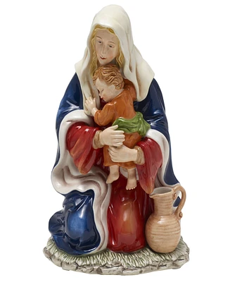 Fitz and Floyd Madonna and Child Figurine, 9.25-inch