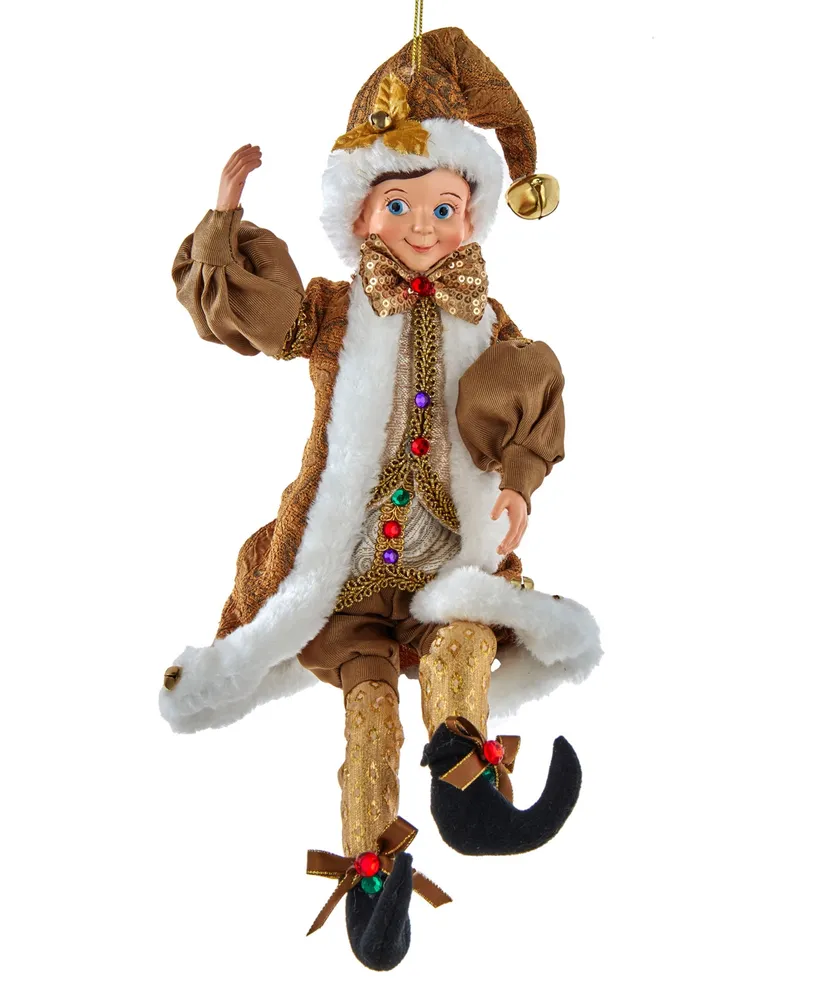 Kurt Adler 16" Kringle Klaus Fortune Elf Ornament