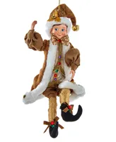 Kurt Adler 16" Kringle Klaus Fortune Elf Ornament