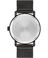 Movado Men's Bold Evolution 2.0 Swiss Quartz Ionic Plated Steel Watch 40mm