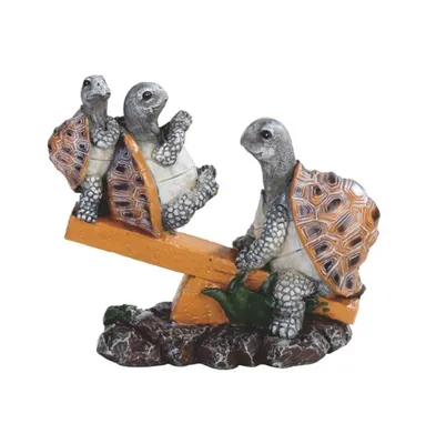 Fc Design 6"H Turtle Family Playing on Seesaw Figurine Home Decor Perfect Gift for House Warming, Holidays and Birthdays