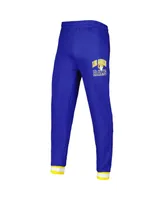 Men's Starter Royal Los Angeles Rams Blitz Fleece Jogger Pants