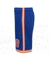 Big Boys Mitchell & Ness Royal New York Knicks Hardwood Classics Swingman Shorts