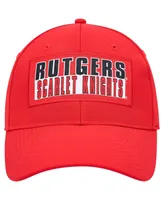 Men's Colosseum Scarlet Rutgers Scarlet Knights Positraction Snapback Hat