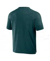 Men's Nfl x Darius Rucker Collection by Fanatics Midnight Green Philadelphia Eagles Washed Raglan Henley T-shirt