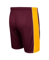 Men's Colosseum Maroon Arizona State Sun Devils Panel Shorts