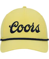 Men's American Needle Yellow Coors Traveler Snapback Hat