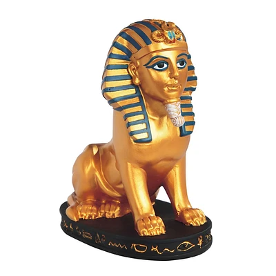 Fc Design 6.75"H Great Sphinx of Giza Black and Gold Egyptian Sphinx Statue Home Decor Figurine Home Decor Perfect Gift for House Warming, Holidays an