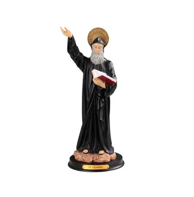 Fc Design 12"H St. Charbel Makhlouf Statue Holy Figurine Religious Decoration Home Decor Perfect Gift for House Warming, Holidays and Birthdays