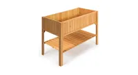 Wooden Elevated Planter Box Shelf Suitable for Garden Use