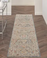 Nourison Home Sahar SHR03 2'3" x 10'2" Runner Area Rug