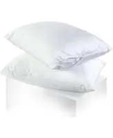 Linen Classique 320TC - Zippered Pillow Protector - White 2pack