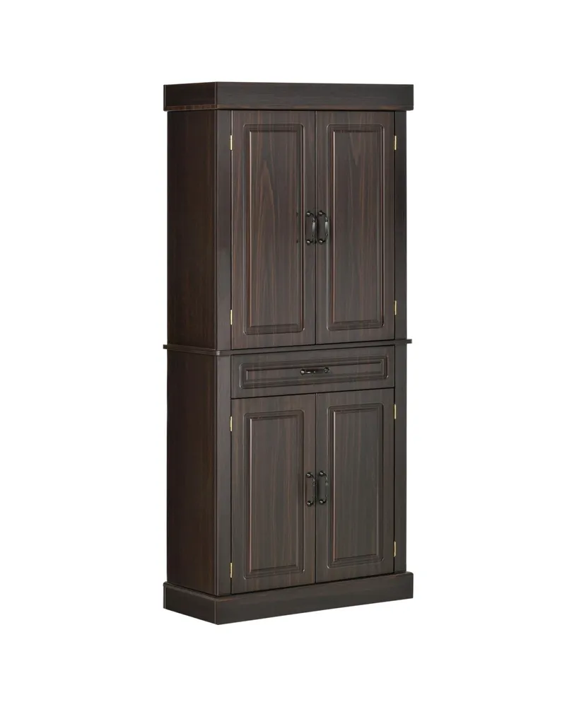 71 High Wardrobe with 2 Drawers & 2 Shelves, Freestanding Storage