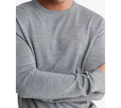 Calvin Klein Men's Extra Fine Merino Wool Blend Sweater