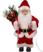 Kurt Adler 12" Battery-Operated Led Lighted Santa