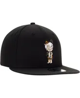 Men's New Era Bamm-Bamm Black The Flintstones 9FIFTY Snapback Hat